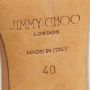 Jimmy Choo Pre-owned Leather sandals Beige Dames - Thumbnail 7