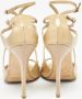 Jimmy Choo Pre-owned Leather sandals Beige Dames - Thumbnail 5