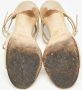 Jimmy Choo Pre-owned Leather sandals Beige Dames - Thumbnail 6