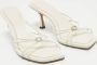 Jimmy Choo Pre-owned Leather sandals Beige Dames - Thumbnail 4