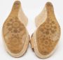 Jimmy Choo Pre-owned Leather sandals Beige Dames - Thumbnail 5