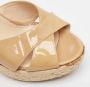 Jimmy Choo Pre-owned Leather sandals Beige Dames - Thumbnail 6