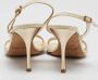 Jimmy Choo Pre-owned Leather sandals Beige Dames - Thumbnail 3