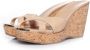 Jimmy Choo Pre-owned Leather sandals Beige Dames - Thumbnail 2