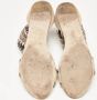 Jimmy Choo Pre-owned Leather sandals Beige Dames - Thumbnail 4