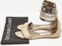 Jimmy Choo Pre-owned Leather sandals Beige Dames - Thumbnail 7