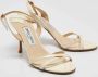 Jimmy Choo Pre-owned Leather sandals Beige Dames - Thumbnail 2