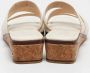 Jimmy Choo Pre-owned Leather sandals Beige Dames - Thumbnail 3