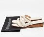 Jimmy Choo Pre-owned Leather sandals Beige Dames - Thumbnail 7