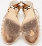 Jimmy Choo Pre-owned Leather sandals Beige Dames - Thumbnail 4