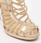 Jimmy Choo Pre-owned Leather sandals Beige Dames - Thumbnail 5