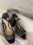 Jimmy Choo Pre-owned Leather sandals Black Dames - Thumbnail 2