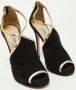 Jimmy Choo Pre-owned Leather sandals Black Dames - Thumbnail 4