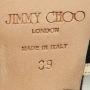 Jimmy Choo Pre-owned Leather sandals Black Dames - Thumbnail 8