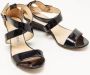 Jimmy Choo Pre-owned Leather sandals Black Dames - Thumbnail 4