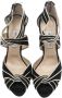 Jimmy Choo Pre-owned Leather sandals Black Dames - Thumbnail 2