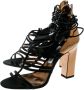 Jimmy Choo Pre-owned Leather sandals Black Dames - Thumbnail 3