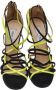 Jimmy Choo Pre-owned Leather sandals Black Dames - Thumbnail 2