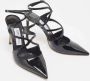 Jimmy Choo Pre-owned Leather sandals Black Dames - Thumbnail 4