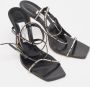 Jimmy Choo Pre-owned Leather sandals Black Dames - Thumbnail 4