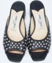 Jimmy Choo Pre-owned Leather sandals Black Dames - Thumbnail 3