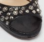 Jimmy Choo Pre-owned Leather sandals Black Dames - Thumbnail 7