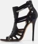 Jimmy Choo Pre-owned Leather sandals Black Dames - Thumbnail 2