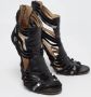 Jimmy Choo Pre-owned Leather sandals Black Dames - Thumbnail 4