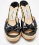 Jimmy Choo Pre-owned Leather sandals Black Dames - Thumbnail 3