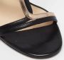 Jimmy Choo Pre-owned Leather sandals Black Dames - Thumbnail 6