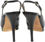 Jimmy Choo Pre-owned Leather sandals Black Dames - Thumbnail 4