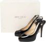 Jimmy Choo Pre-owned Leather sandals Black Dames - Thumbnail 7