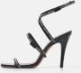 Jimmy Choo Pre-owned Leather sandals Black Dames - Thumbnail 2