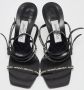 Jimmy Choo Pre-owned Leather sandals Black Dames - Thumbnail 3