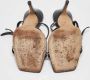 Jimmy Choo Pre-owned Leather sandals Black Dames - Thumbnail 6