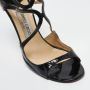 Jimmy Choo Pre-owned Leather sandals Black Dames - Thumbnail 7