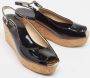 Jimmy Choo Pre-owned Leather sandals Black Dames - Thumbnail 4