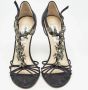 Jimmy Choo Pre-owned Leather sandals Black Dames - Thumbnail 3