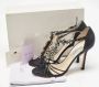 Jimmy Choo Pre-owned Leather sandals Black Dames - Thumbnail 9