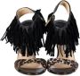 Jimmy Choo Pre-owned Leather sandals Black Dames - Thumbnail 2