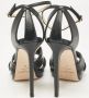 Jimmy Choo Pre-owned Leather sandals Black Dames - Thumbnail 4