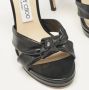 Jimmy Choo Pre-owned Leather sandals Black Dames - Thumbnail 6