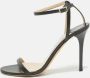 Jimmy Choo Pre-owned Leather sandals Black Dames - Thumbnail 2