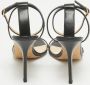 Jimmy Choo Pre-owned Leather sandals Black Dames - Thumbnail 5