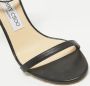 Jimmy Choo Pre-owned Leather sandals Black Dames - Thumbnail 7