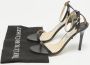 Jimmy Choo Pre-owned Leather sandals Black Dames - Thumbnail 9