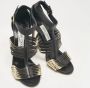 Jimmy Choo Pre-owned Leather sandals Black Dames - Thumbnail 3