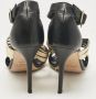 Jimmy Choo Pre-owned Leather sandals Black Dames - Thumbnail 4