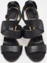 Jimmy Choo Pre-owned Leather sandals Black Dames - Thumbnail 3