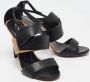 Jimmy Choo Pre-owned Leather sandals Black Dames - Thumbnail 4